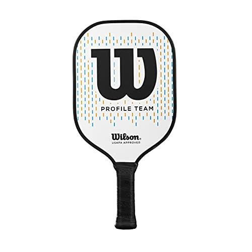 WILSON Sporting Goods Profile Team Pickleball Paddle - White/Multi
