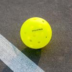 cyclotron P-40 Outdoor Pickleball Balls - USAPA Approved 40-Hole Pickleballs for Tournament Play - Seamless HDPE Rotational Molding for Wind Resistance & Durability(6-Pack)