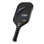 Pickleball Paddle,Pickleball Paddles-3K Raw Carbon Fiber Textured Surface with Great Grit & Spin,T700 Carbon Fiber Racket with Excellent Power,Control & Balance,USAPA Approved (Carbon-Black 16mm)