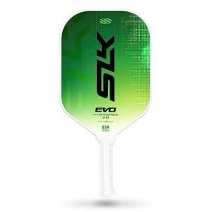 Selkirk Sport SLK Evo Hybrid XL Pickleball Paddle by Selkirk Sport | C7-Flex Hybrid Fiberglass Pickleball Paddle Face with Spinflex Surface and Rev-Hybrid Polymer Core | Hybrid Green XL