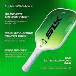 Selkirk Sport SLK Evo Hybrid XL Pickleball Paddle by Selkirk Sport | C7-Flex Hybrid Fiberglass Pickleball Paddle Face with Spinflex Surface and Rev-Hybrid Polymer Core | Hybrid Green XL