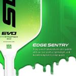 Selkirk Sport SLK Evo Hybrid XL Pickleball Paddle by Selkirk Sport | C7-Flex Hybrid Fiberglass Pickleball Paddle Face with Spinflex Surface and Rev-Hybrid Polymer Core | Hybrid Green XL