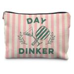 OHDCE Pickleball Queen Makeup Bag, Pickleball Gifts for Women, Pickleball Makeup Bag Cosmetic Pouch, Pickleball Accessories Women, Pickleball Cosmetic Bag Toiletry Bag