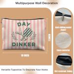 OHDCE Pickleball Queen Makeup Bag, Pickleball Gifts for Women, Pickleball Makeup Bag Cosmetic Pouch, Pickleball Accessories Women, Pickleball Cosmetic Bag Toiletry Bag