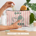 OHDCE Pickleball Queen Makeup Bag, Pickleball Gifts for Women, Pickleball Makeup Bag Cosmetic Pouch, Pickleball Accessories Women, Pickleball Cosmetic Bag Toiletry Bag