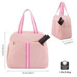 G4Free Pickleball Bag, Pickleball Backpack for Women Men, Tote Bag with Shoe Compartment & Waterproof Pocket,Pink