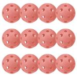 Franklin Sports X-26 Indoor Pickleballs - Indoor Court Balls - USA Pickleball (USAPA) Tournament Approved - 12 Pack Inside Balls - Peach