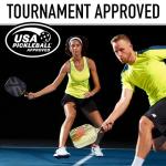 Franklin Sports X-26 Indoor Pickleballs - Indoor Court Balls - USA Pickleball (USAPA) Tournament Approved - 12 Pack Inside Balls - Peach
