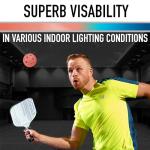 Franklin Sports X-26 Indoor Pickleballs - Indoor Court Balls - USA Pickleball (USAPA) Tournament Approved - 12 Pack Inside Balls - Peach
