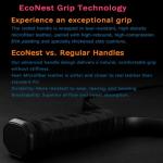 Pickleball Paddles Set of 2 - USAPA Approved Fiberglass Surface Pickleball Set with Pickleball Rackets, Precise Comfortable Grip Pickle Ball Paddle Easy Control for Beginners Intermediates