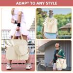 Pickleball Bag Pickle Ball Backpack for Women Pickleball Tote Sport Equipment Bag with Shoe Compartment Gift Accessory 30L