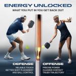 JOOLA Pro V Pickleball Paddle - 14mm/16mm - Raw Carbon Fiber Textured Surface - Enhanced Frame & Propulsion Core, USAPA & UPA-A Certified, NFC Chip Enabled, Premium Control & Lightweight Performance