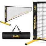 Regulation Portable Pickleball Net with Wheels