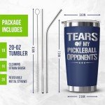 Funny Pickleball Gift Tumbler for All Players