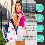 Millie Rose Fashionable Pickleball Towels with Clip