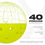 Franklin Sports X-40 Outdoor Pickleballs - 12 Pack