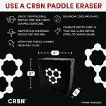 CRBN Pickleball Paddle Eraser - Quick Cleaner