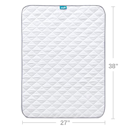 Non-Slip Waterproof Mattress Pad for Baby Cribs