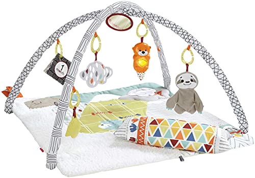 Fisher-Price Deluxe Infant Play Mat with Toys