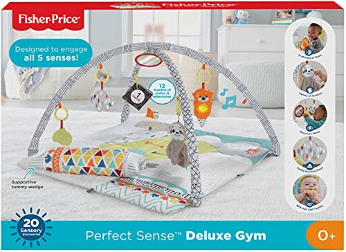 Fisher-Price Deluxe Gym Plush Infant Play Mat