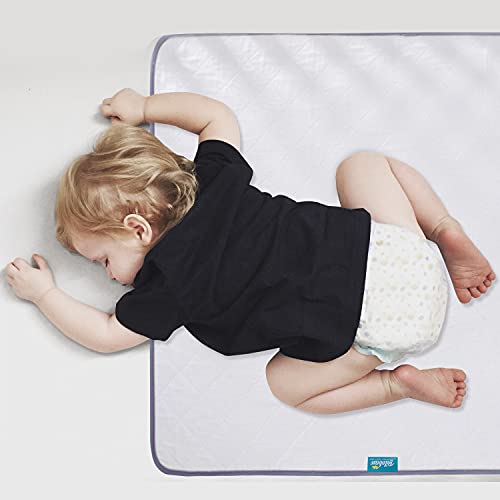 Non-Slip Waterproof Mattress Pad for Baby Cribs