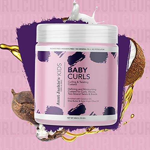 Aunt Jackie's Curling Custard for Baby Girls 15oz