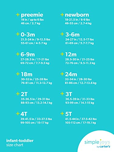 Baby Girls' 3-Pack Footed Pajamas, Ballerina Theme