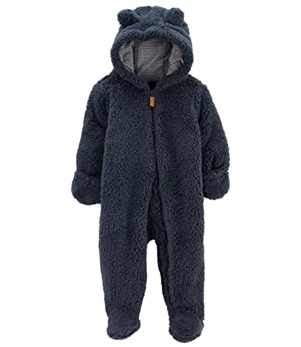 Carter's Fuzzy Hooded Overall with Ears