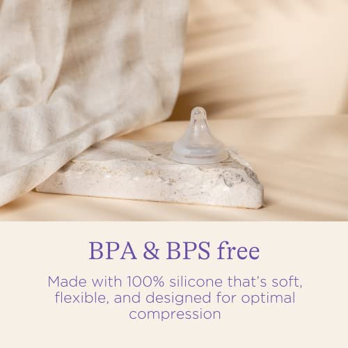 Lansinoh 5-Ounce Baby Bottles with Slow Flow Nipples