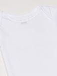 Gerber Baby 5-Pack White Onesies, 6-9 Months