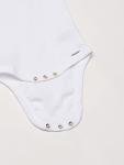Gerber Baby 5-Pack White Onesies, 6-9 Months