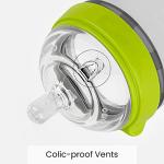 Comotomo 8oz Baby Bottle Double Pack - Green