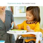 Munchkin® Raise™ Toddler Fork and Spoon Set