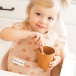 Mess-Proof Waterproof Baby Bibs with Pocket - Unicorn