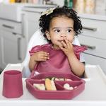 Mess-Proof Waterproof Baby Bibs with Pocket - Unicorn