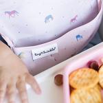 Mess-Proof Waterproof Baby Bibs with Pocket - Unicorn