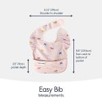 Mess-Proof Waterproof Baby Bibs with Pocket - Unicorn