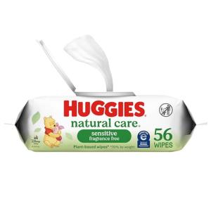 Huggies Natural Care Sensitive Baby Wipes - Unscented