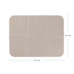 Portable On-The-Go Diaper Changing Mat in Taupe