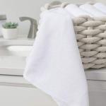 Gerber 6-Pack White Baby Washcloths