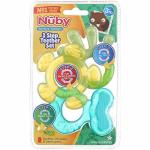 Nuby 3 Step Soothing Teether Set - Colors Vary