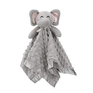 Soft Elephant Security Blanket for Babies, 16 Inch