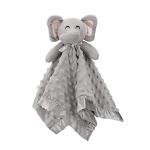 Soft Elephant Security Blanket for Babies, 16 Inch