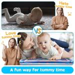Yeeeasy Tummy Time Inflatable Water Play Mat