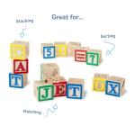 Melissa & Doug Wooden ABC/123 Blocks Set