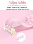 Baby Bath Support Mesh Pad Newborn Bath Tub Seat Net Non-Slip Baby Tub Mat Floating Bathtub Seat Cushion Adjustable Pillow for Bathing Cushion Pad Mat for 0-3 Years Old (No Bathtub)