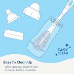 MAM Easy Active Baby Bottles 11oz, Fast Flow Skinsoft Silicone Nipple with Wide Neck Ergonomic Design, Easy to Hold, BPA-Free, Bottles with Leak-Proof Caps for 4+ Months Baby