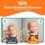 T is for Tame - Hair Taming Cream for Kids, All-Natural for Frizz & Flyaways, Coconut Oil, Leave-in Cream for Babies & Toddlers, Straight or Curly