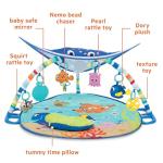 Bright Starts Disney Baby Finding Nemo Mr. Ray Ocean Lights & Music Gym, Ages Newborn +