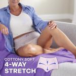 Always Discreet Adult Incontinence Underwear for Women and Postpartum Underwear, Small/Medium, Up to 100% Bladder Leak Protection, 32 Count